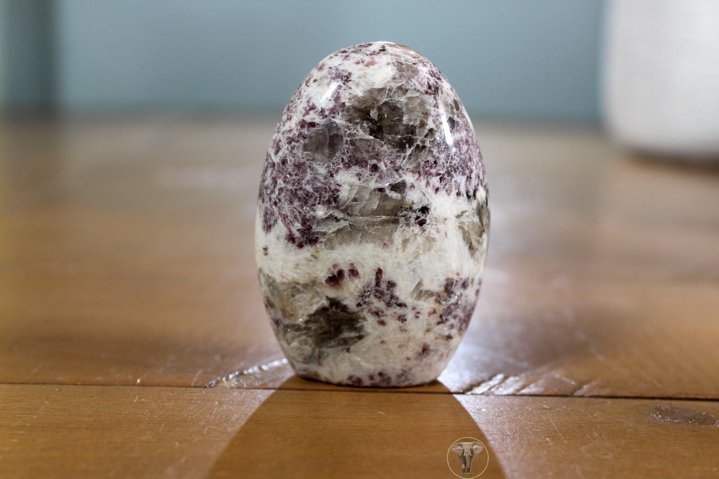 Lepidolite with Smoky Quartz Freeform (5)