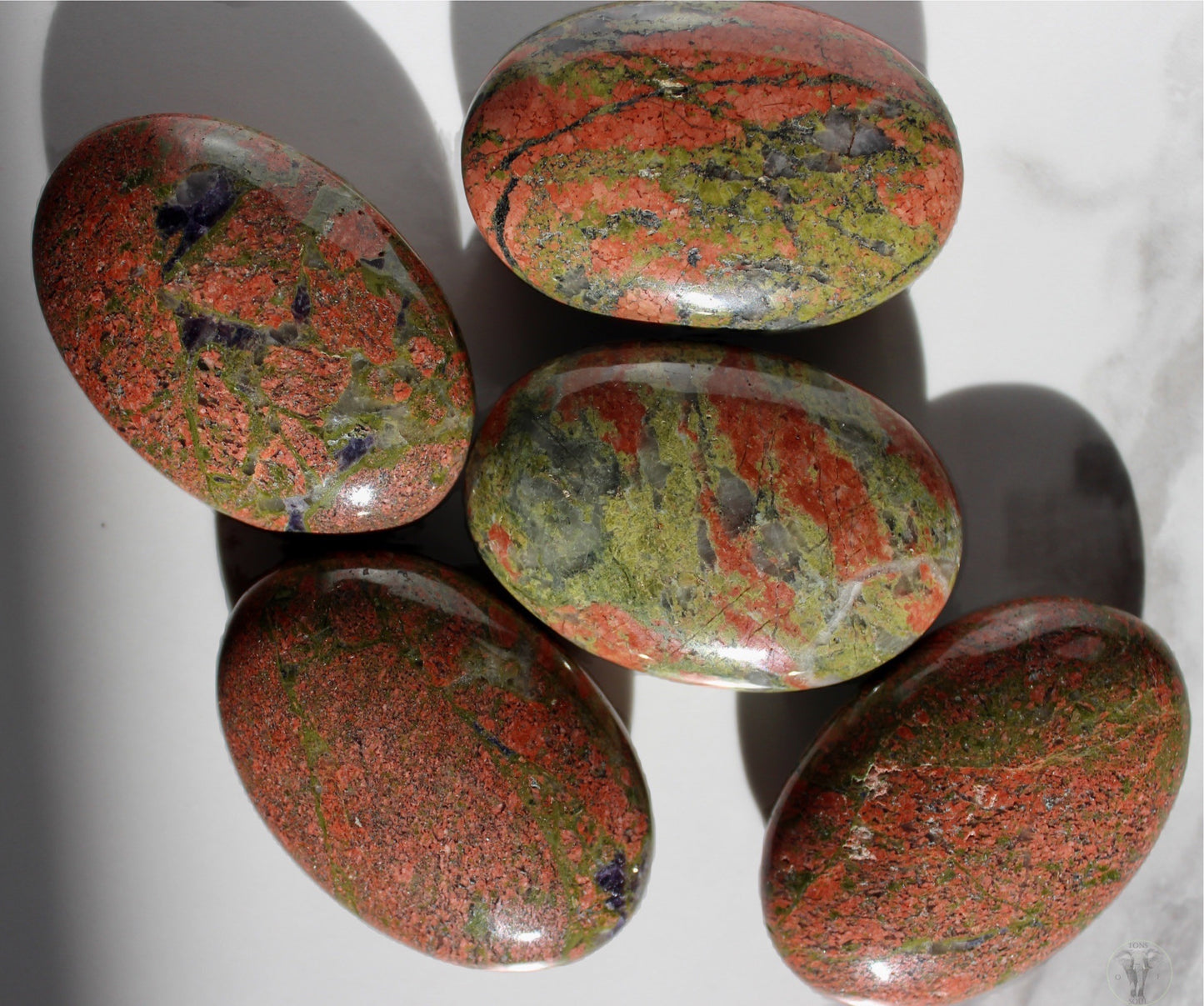 Unakite Palmstone