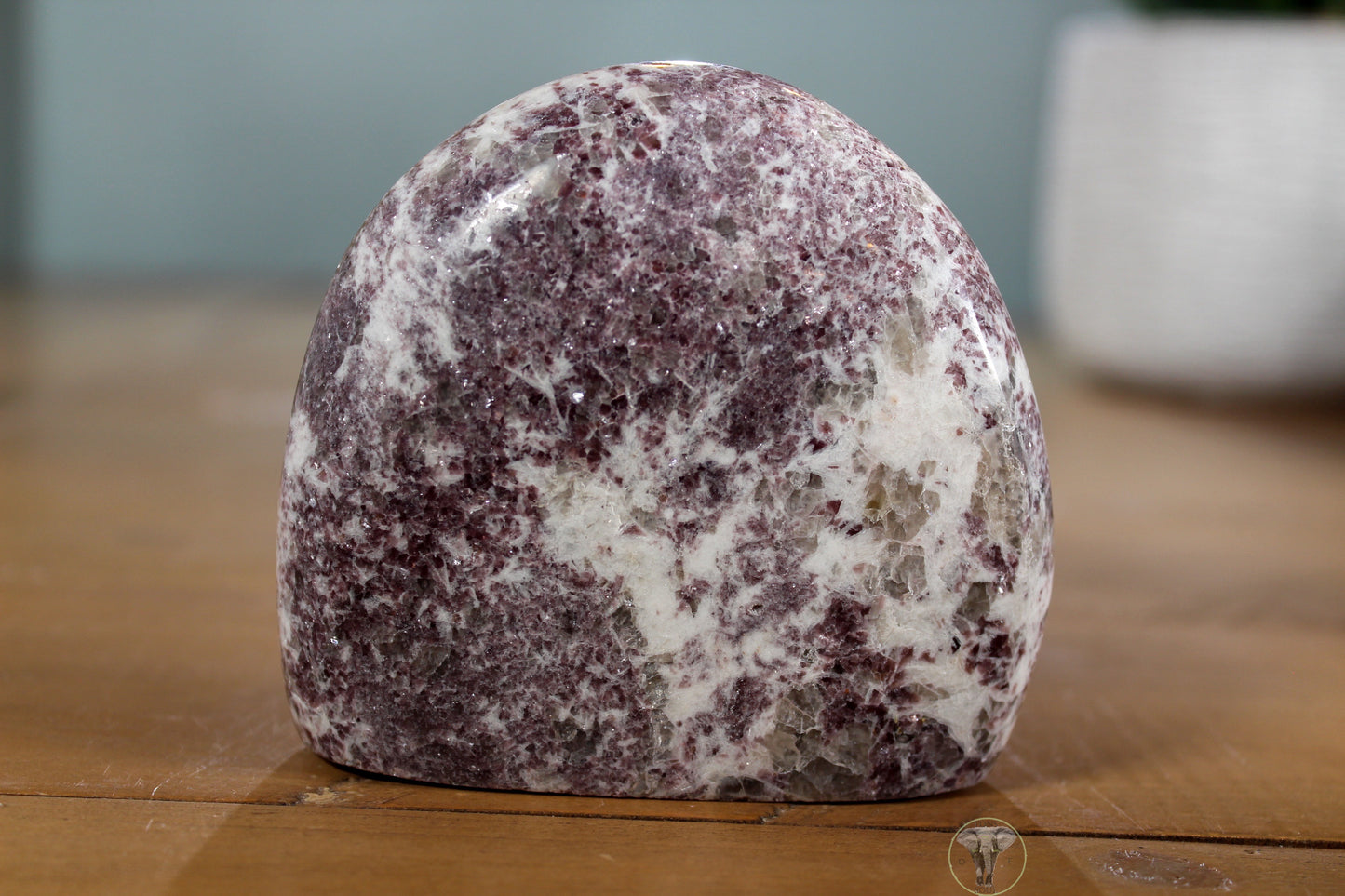 Lepidolite with Smoky Quartz Freeform (8)