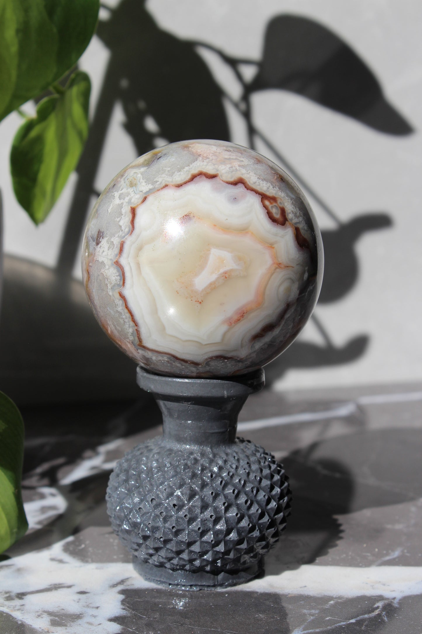 High Grade Crazy Lace Agate Sphere | Crystal Sphere | Tons of Soul