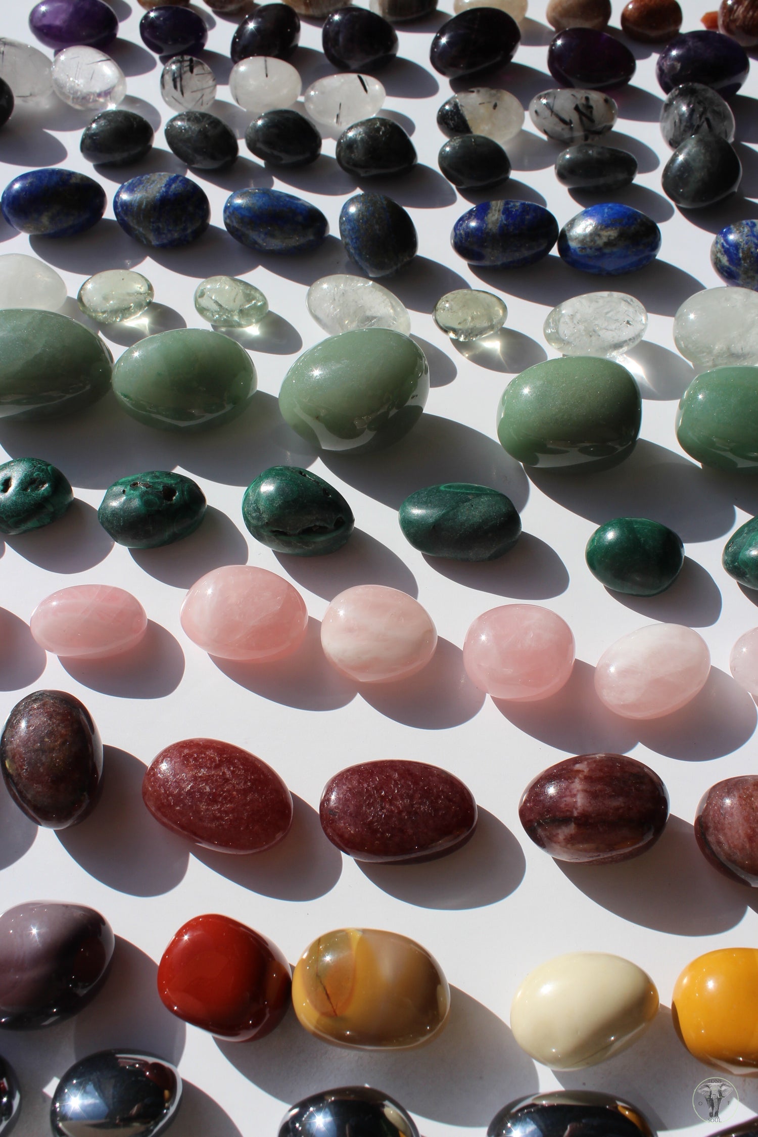 Crystal Tumbled Stones - Polished Crystals