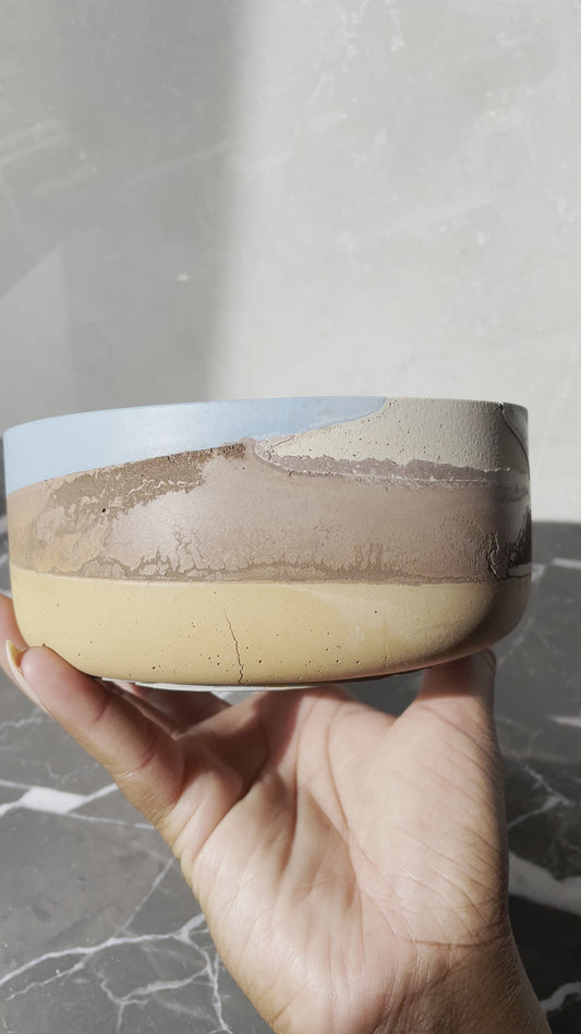 Desert Skies Collection - Hand Poured Bowl - Large | Tons of Soul