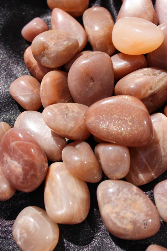 Peach Moonstone Tumble