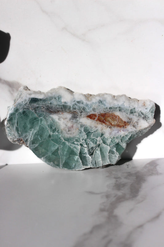 Green Fluorite Slab | Fluorite Slab |  Tons of Soul