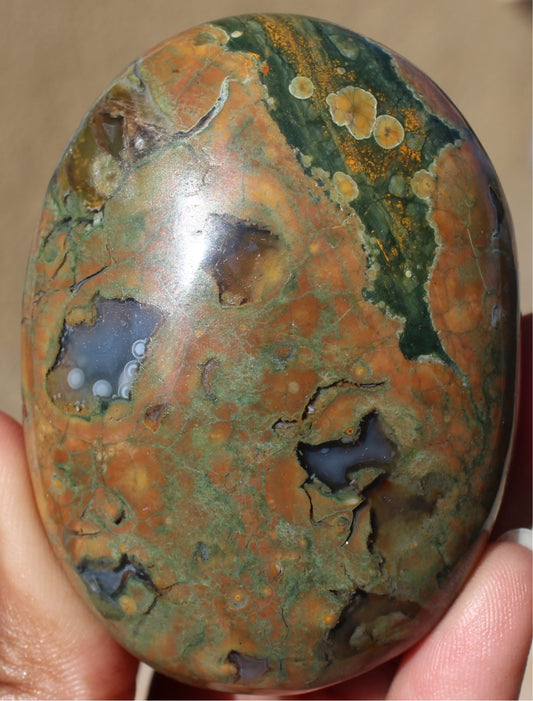 Rainforest Rhyolite Palmstone