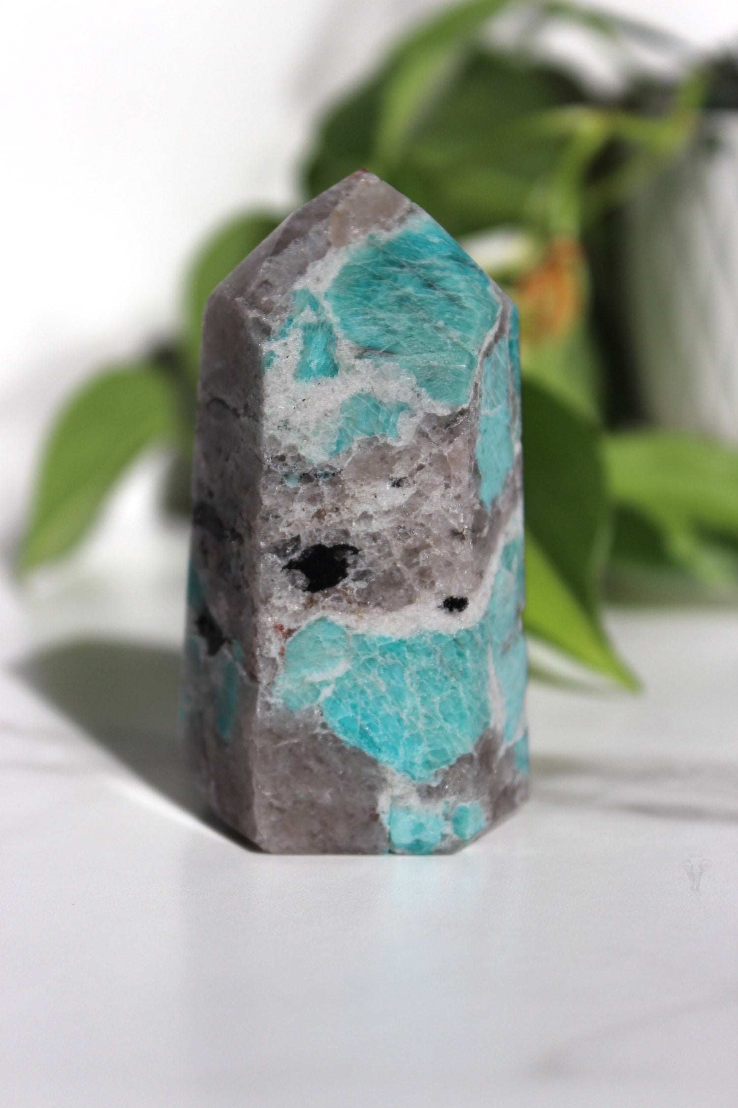 Amazonite with Smokey Quartz Tower | Amazonite Smoky Point | Tons of S ...