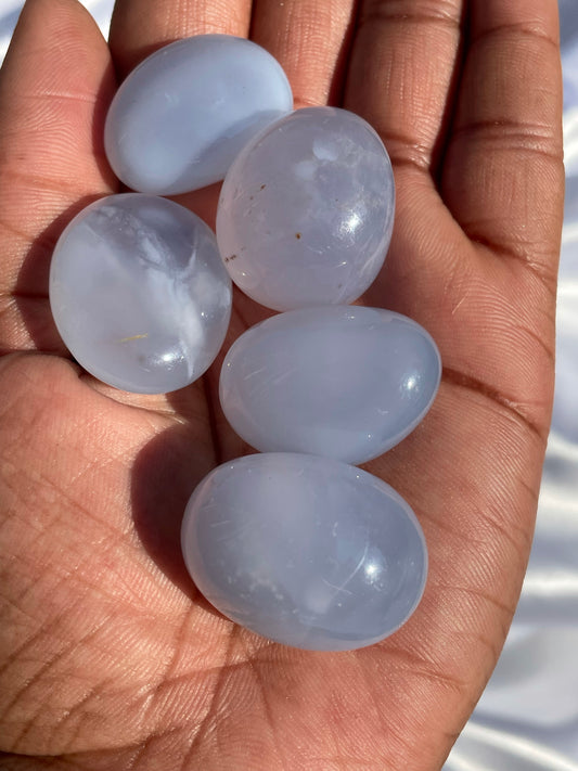 Blue Chalcedony Tumble
