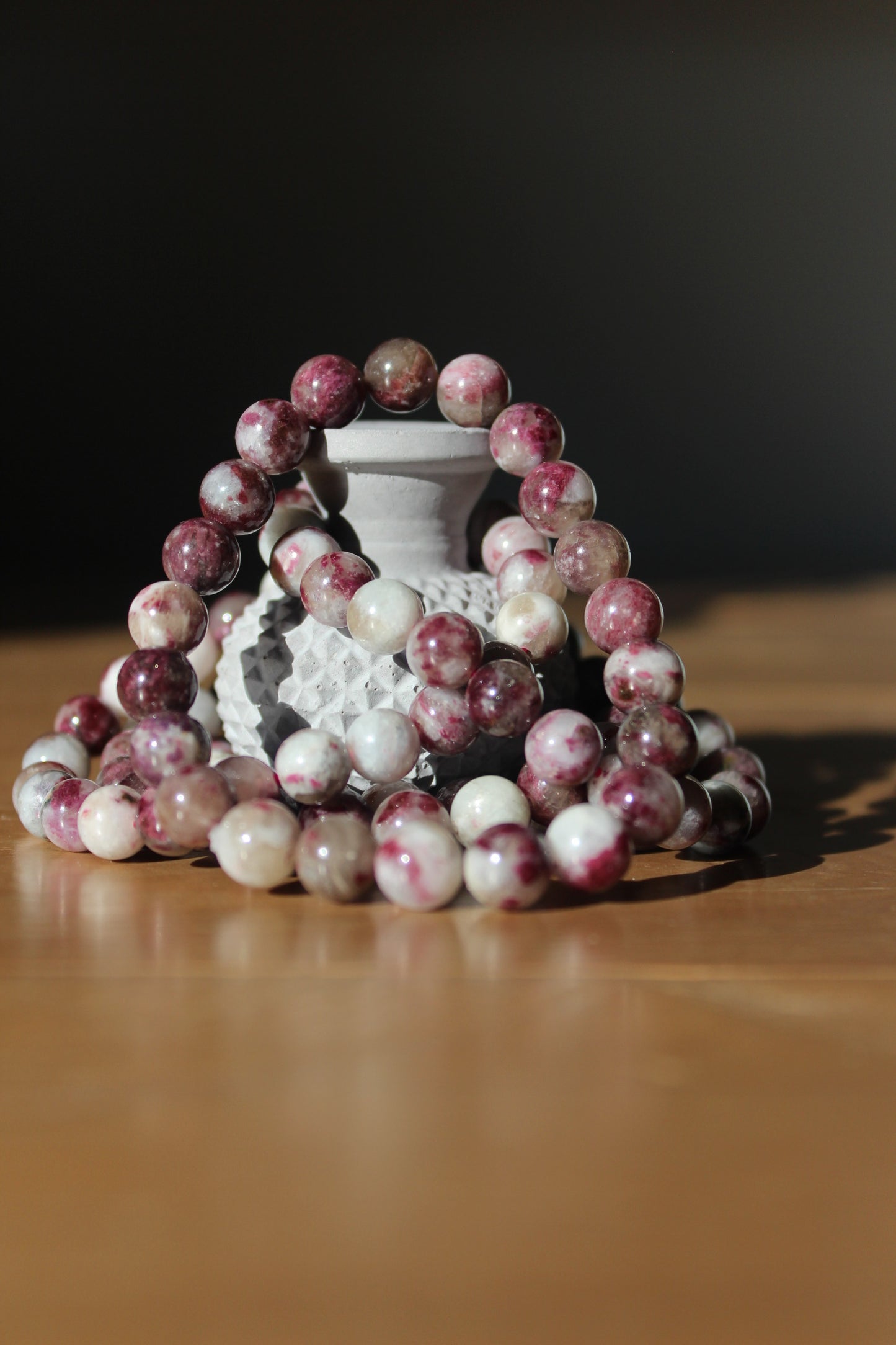 Pink Tourmaline Bracelet | Crystal Bracelet | Tons of Soul