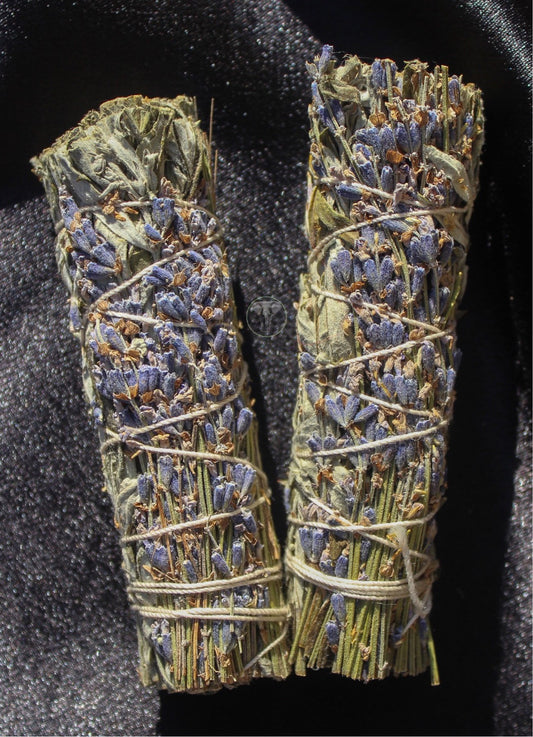 Lavender and Mugwort Bundle Wand | Smudge