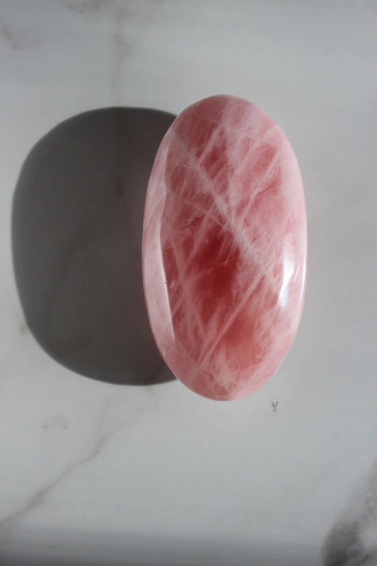 Large Rose Quartz Large Palm Stone | Tons of Soul | Healing Crystals #1