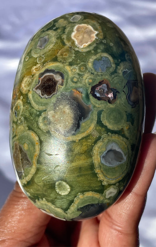 Rainforest Rhyolite Palmstone