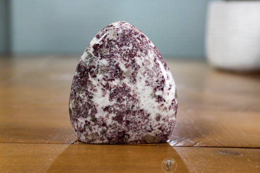 Lepidolite with Smoky Quartz Freeform (4)