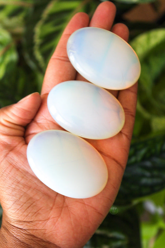 Opalite Palmstone | Crystal Palmstone | Tons of Soul
