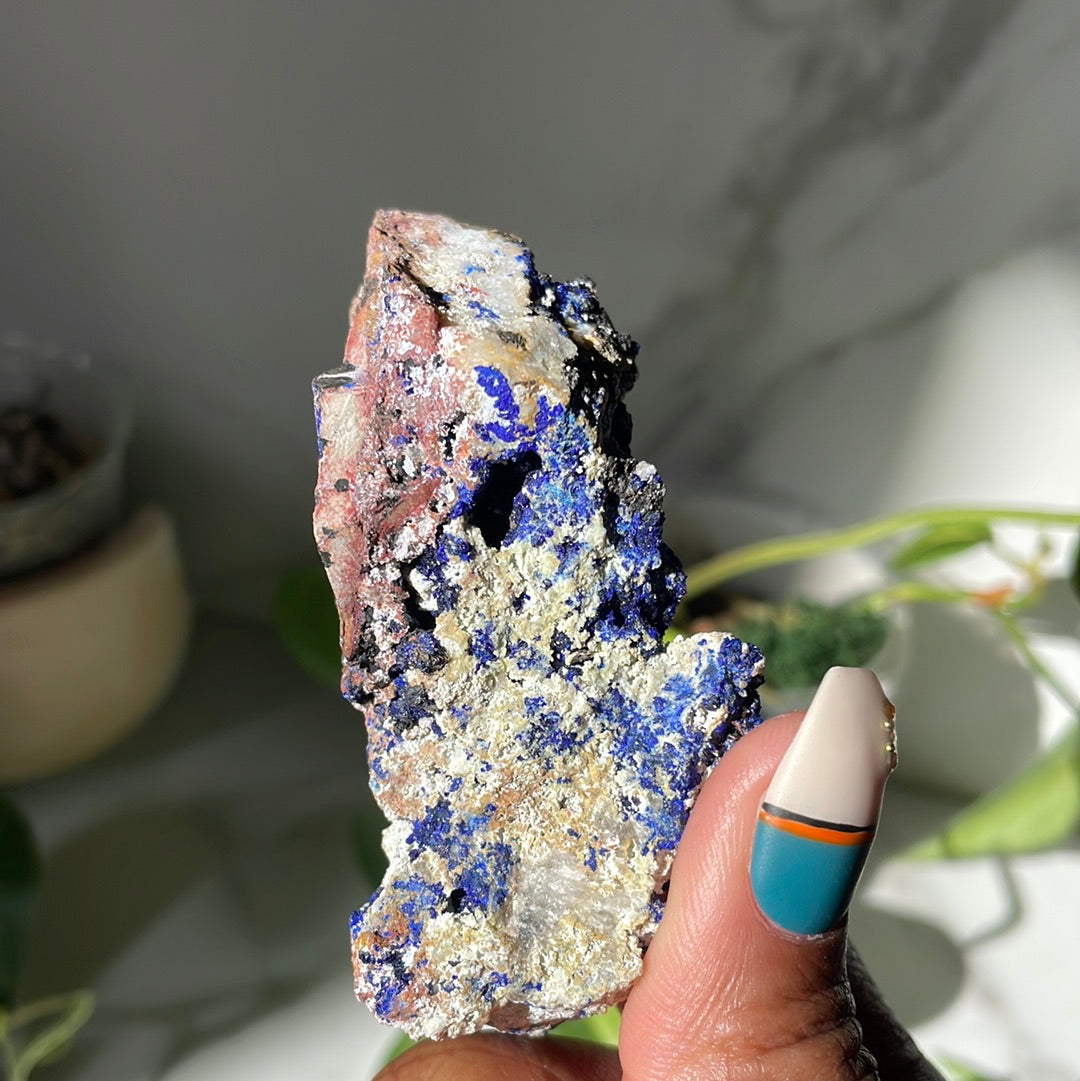 Azurite - Moroccan Specimen | Azurite Crystal | Tons of Soul