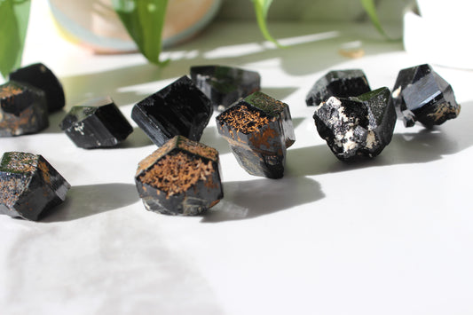 Small Mercedes Terminated Schorl | Star Black Tourmaline Specimen | Schorl