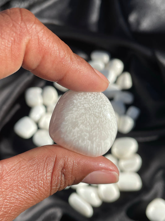 Scolecite Tumbled Stone