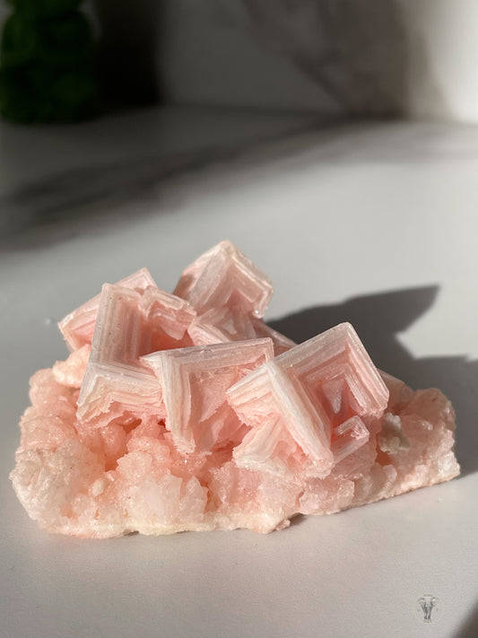 Pink Halite Specimen from Owens Lake, California 1