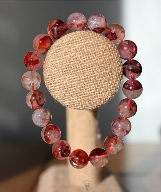 Fire Quartz Bracelet 10mm