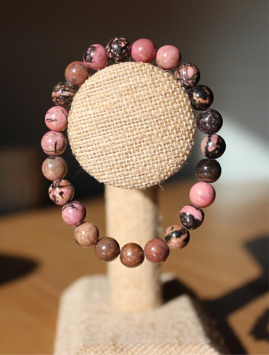 Rhodonite Bracelet 8mm