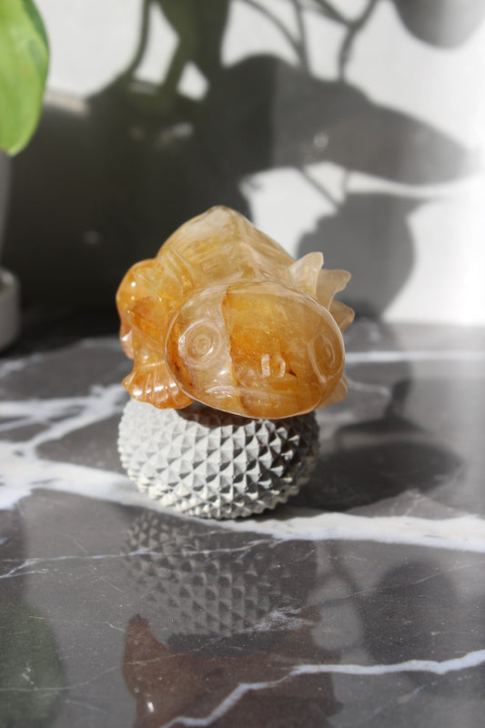 Golden Healer Salamander | Crystal Lizard | Crystal Carving | Tons of Soul