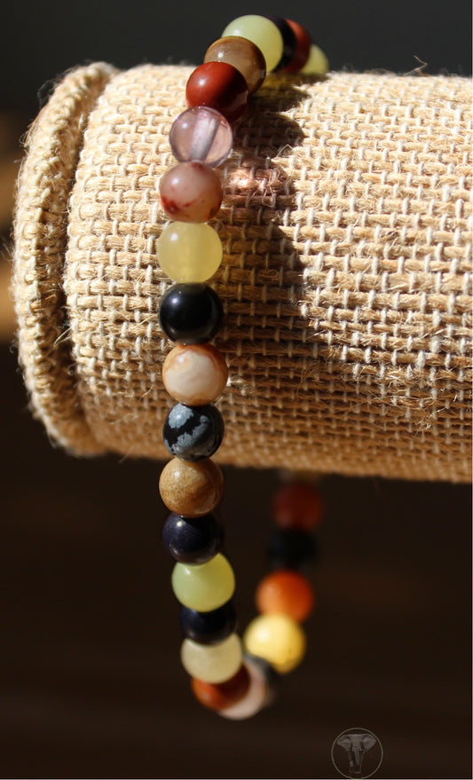 Kitchen Sink - Multi Gemstone Bracelet 6mm