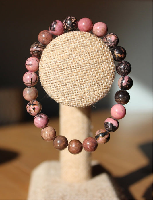 Rhodonite Bracelet 8mm
