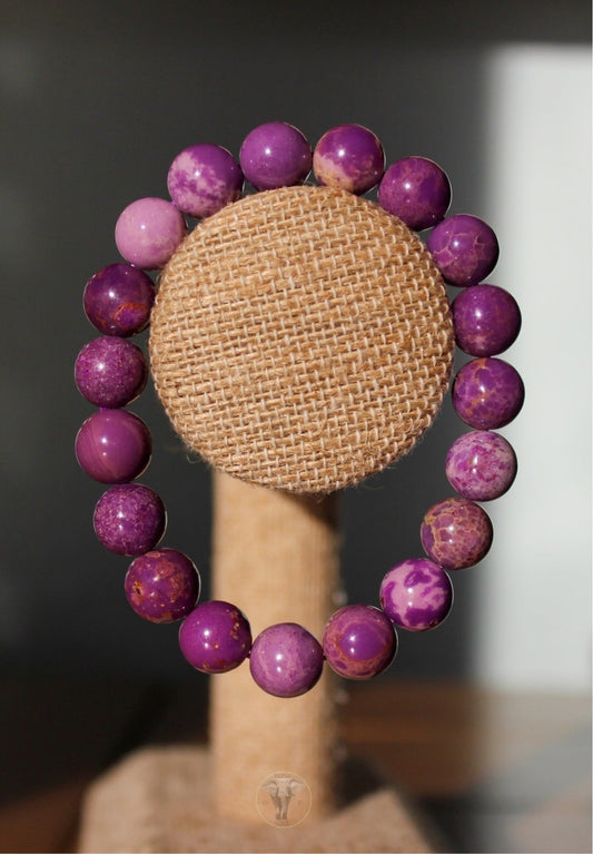 Phosphosiderite Bracelet 10mm