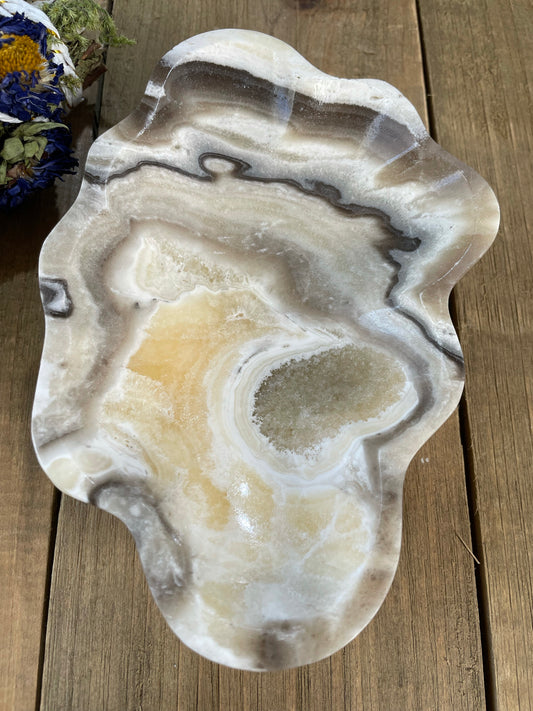 Zebra Onyx (Calcite) Bowl 2