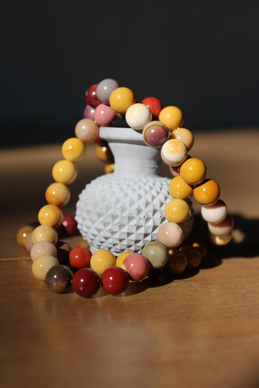 Mookaite Jasper 8mm Bracelet | Crystal Bracelet |  Tons of Soul