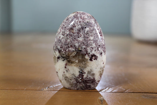 Lepidolite with Smoky Quartz Freeform (5)