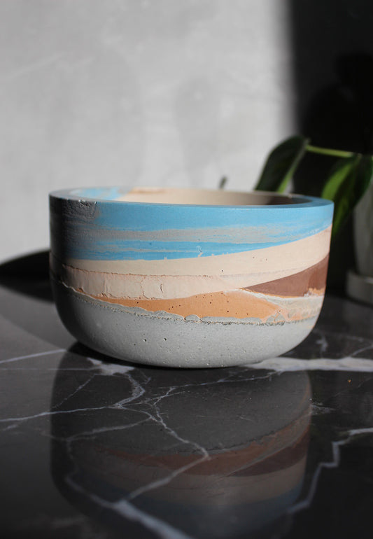Desert Skies Collection - Hand Poured Bowl - Medium | Tons of Soul