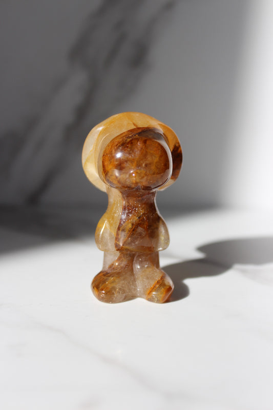 Golden Healer Snoopy | Crystal Snoopy | Golden Healer Dog | Crystal Carving | Tons of Soul