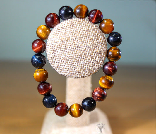 Tiger Eye Remix Bracelet 10mm
