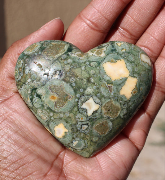 Rainforest Rhyolite Palmstone