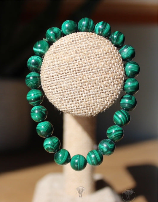 Malachite Bracelet 8mm | Tons of Soul