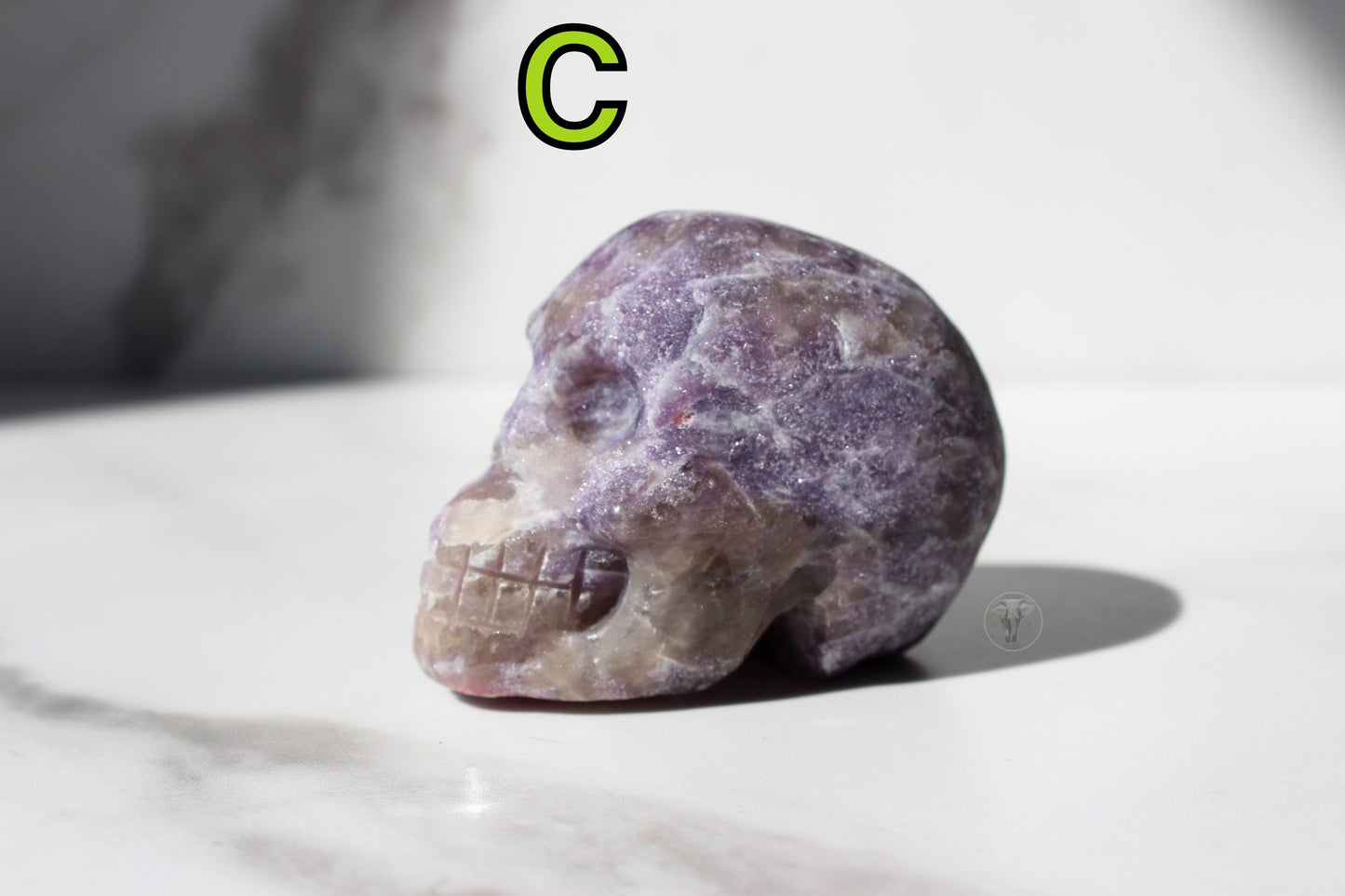 Lepidolite Skulls | Crystal Skulls | Tons of Soul