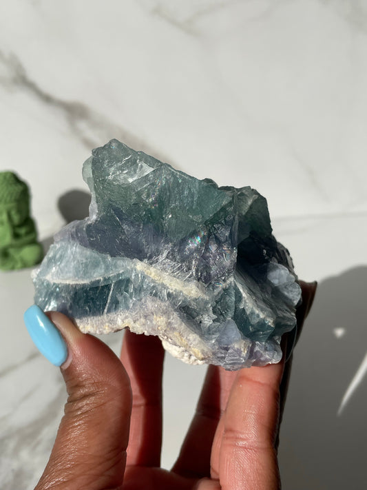 Rainbow Fluorite Raw | Fluorite Rough | 1