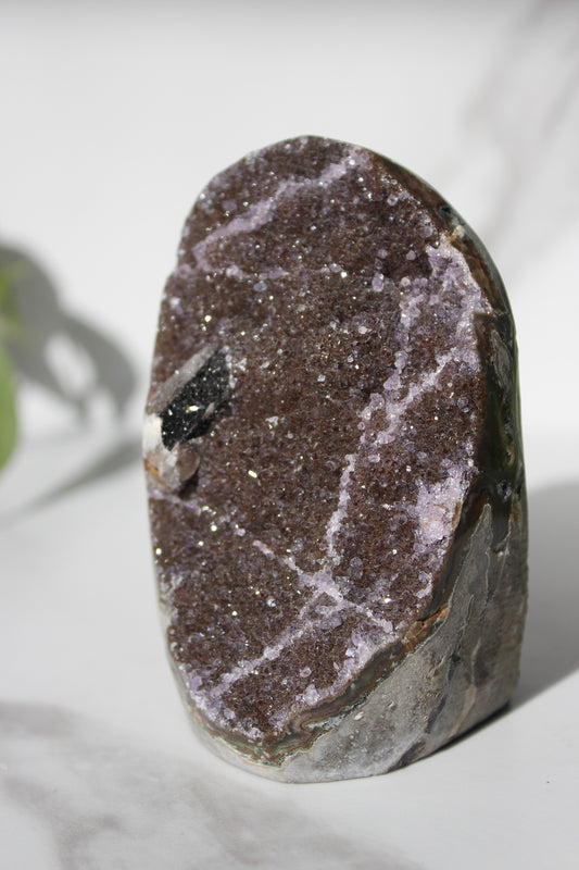 Multi-Colored Druzy Amethyst Cluster | Tons of Soul