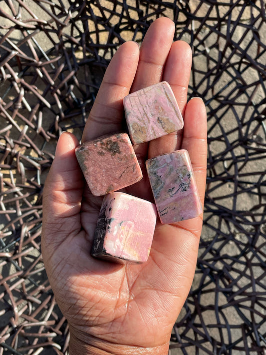 Rhodonite Rectangle Tumble