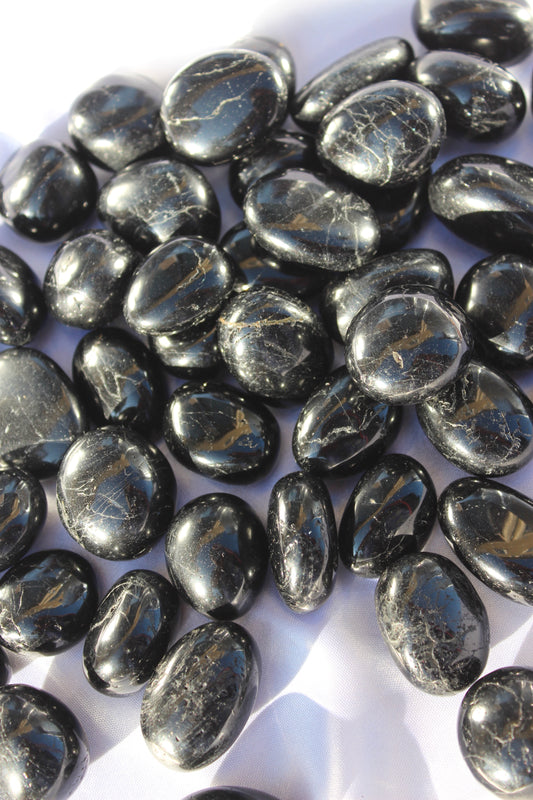 Black Tourmaline Tumbled Stone