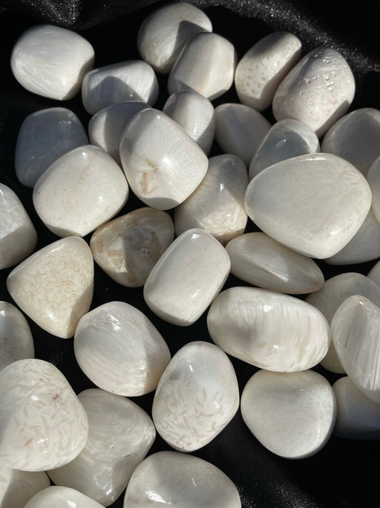 Scolecite Tumbled Stone