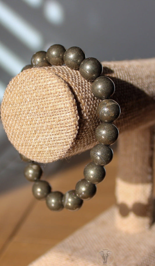 Pyrite Bracelet 10mm