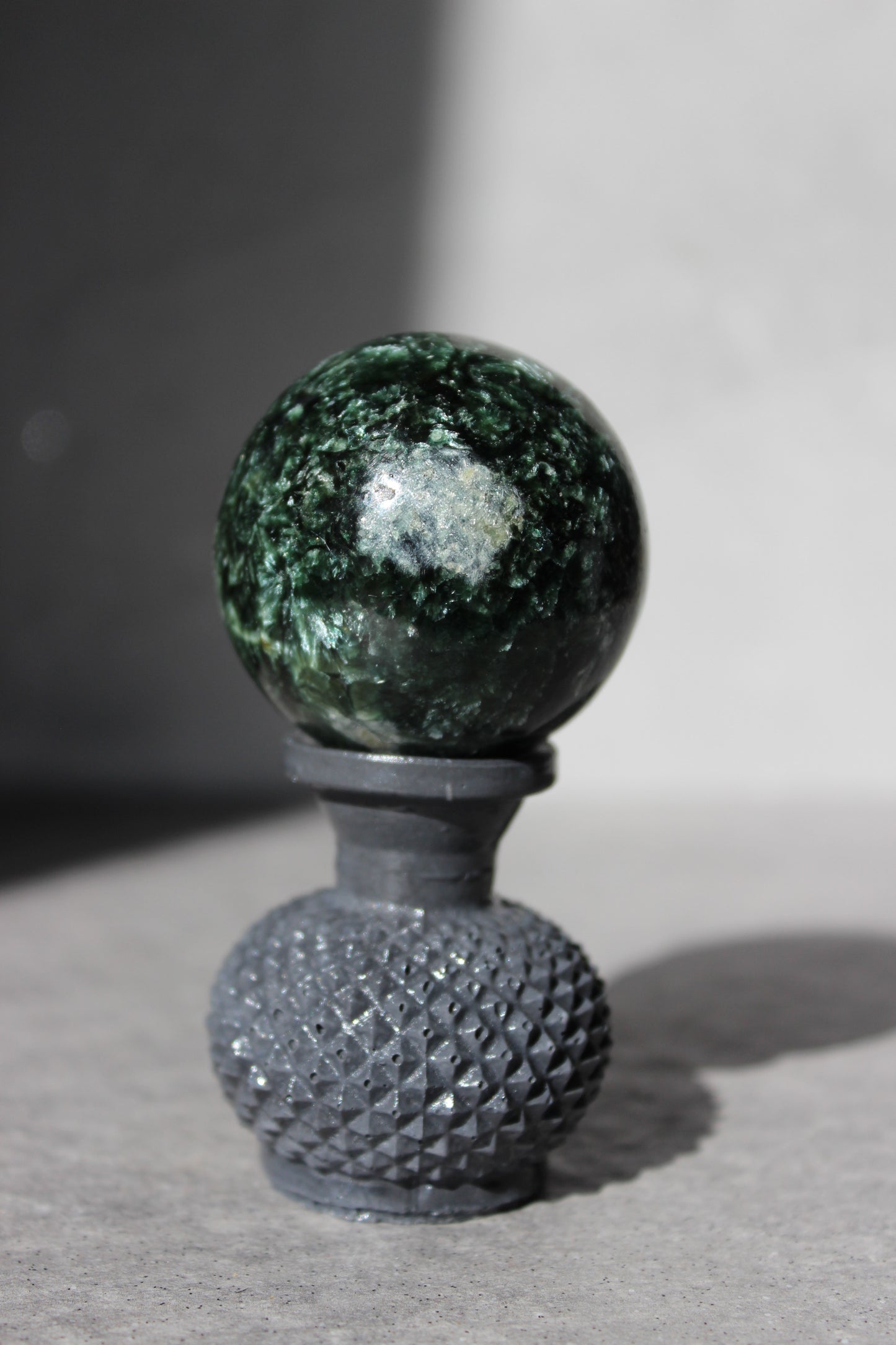 Seraphinite Sphere | Crystal Ball Sphere | Tons of Soul