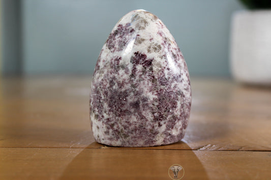 Lepidolite with Smoky Quartz Freeform (6)