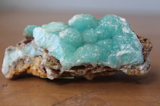 Blue Aragonite Specimen