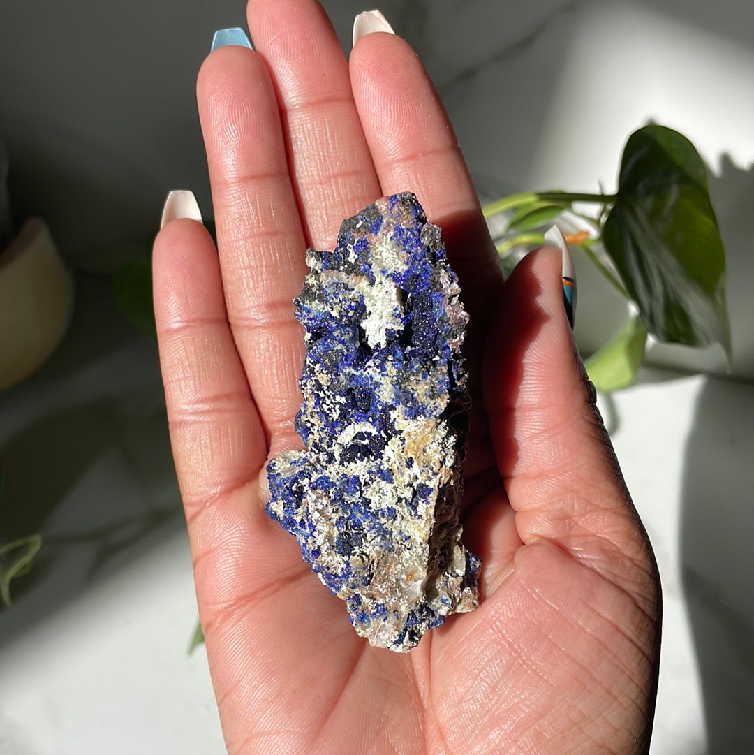Azurite - Moroccan Specimen | Azurite Crystal | Tons of Soul