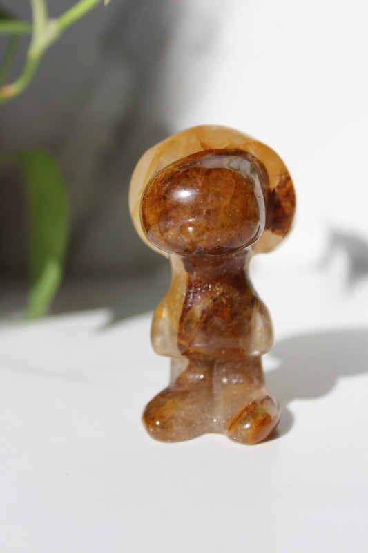 Golden Healer Snoopy | Crystal Snoopy | Golden Healer Dog | Crystal Carving | Tons of Soul